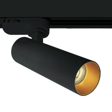 ONE Light COB Cylinder Range - Stromschienenstrahler - 3-Phasen-Schienensystem - Ø 4 x 13,5 cm - 8W dimmbare LED inkl. - schwarz