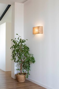 Faro Otton vertikal - Wandleuchte - 10,5 x 20 x 37,5 cm - Jute