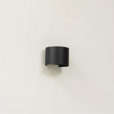 Artdelight Gyro - Wandleuchte - 9,7 x 13 x 11,2 cm - schwarz