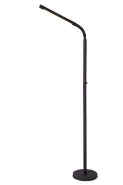 Lucide Gilly - wiederaufladbare Stehleuchte - 49 x 20 x 135 cm - 3W LED dimmbar inkl - schwarz