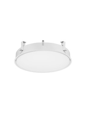 Nova Luce Perfect Profile Trimless - Einbaustrahler - Ø 640 mm, 670 mm Einbaumaß - 40W dimmbare LED inkl. - 3000K - weiß