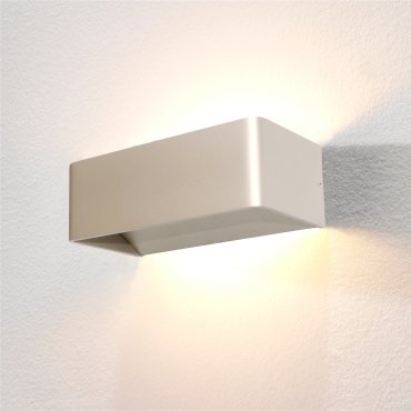 Artdelight Mainz - Wandleuchte - 20 x 10 x 7 cm - 2 x 3W dimmbare LED inkl. - champagner