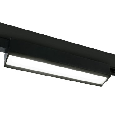 ONE Light Adjustable LED Linear Track Light - 3-Phasen-Schienensystem - 50 x 6 x 10 cm - 40W LED inkl - schwarz - weiße Lichtfarbe