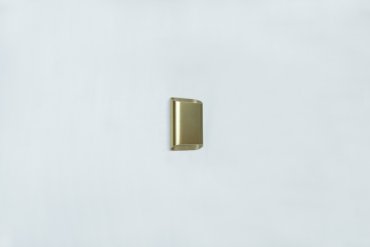 Artdelight Diaz Small - Wandleuchte - 4 x 10 x 15 cm - 2 x 3W LED inkl. - IP54 - gebürstetes Gold