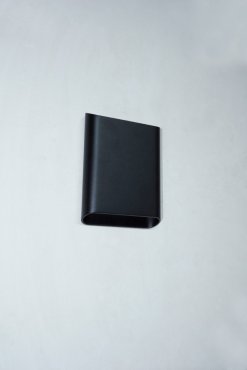 Artdelight Diaz Large - Wandleuchte - 4 x 14,5 x 20 cm - 2 x 6W LED inkl. - IP65 - schwarz