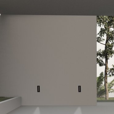 Nova Luce Aizen - Wandeinbauleuchte - 5 x 13,5 x 6,5 cm - 3W LED inkl. - IP65 - dunkel anthrazit