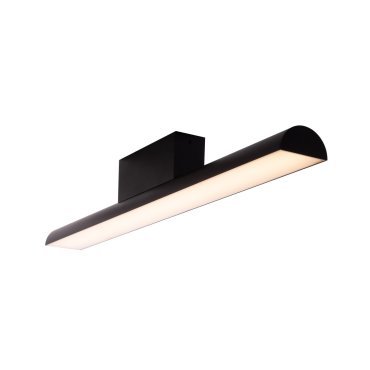 Maxlight Tampa - Deckenleuchte - 60 x 6 x 8,3 cm - 18W LED inkl. - IP44 - schwarz