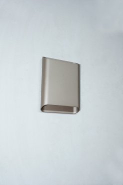 Artdelight Diaz Large - Wandleuchte - 4 x 14,5 x 20 cm - 2 x 6W LED inkl. - IP65 - champagner