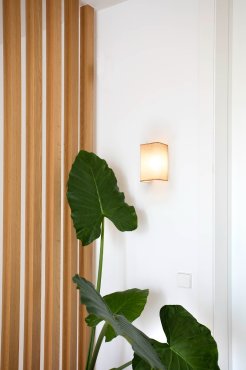 Faro Otton - Wandleuchte - 10,5 x 12,5 x 20,5 cm - Jute