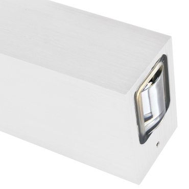 VK Lighting Spathi - Außenwandleuchte - 4 x 7 x 12 cm - 6W LED inkl. - IP54 - weiß