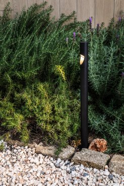 Faro Lünette - Gartenleuchte - Ø 4 x 60 cm - 8W LED inkl. - IP65 - schwarz