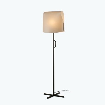 Faro Luang - Stehleuchte - 42 x 30 x 153 cm - beige/schwarz