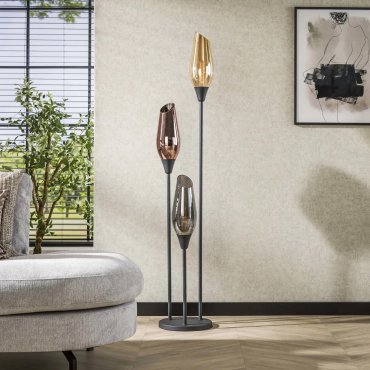 Vico Cocoon - Stehlampe - Ø 35 x 167 cm - mehrfarbig
