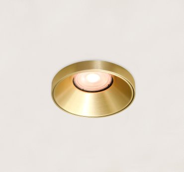 Artdelight Malmo - einbauspot - Ø 85 mm, Ø 75 mm einbaumaß - mattgold