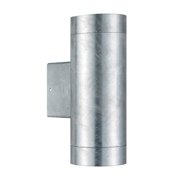 Nordlux Tin Maxi Double - Außenwandleuchte - Ø 7,5 x 20,5 cm - verzinkt