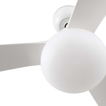 Faro Outwood L - deckenventilator mit licht - Ø 150 cm - IP44 - matt weiß