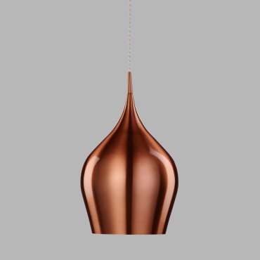 Searchlight Vibrant - Pendelleuchte - Ø 26 x 160 cm - Metall rosa