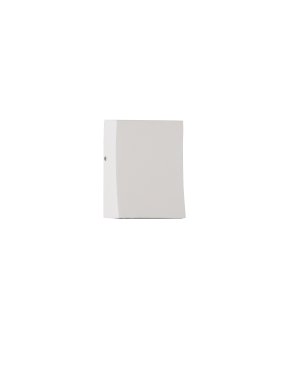 Nova Luce Boxy - Außenwandleuchte - 6,5 x 9 x 3,8 cm -  3W LED inkl. - IP65 - Sand Weiß