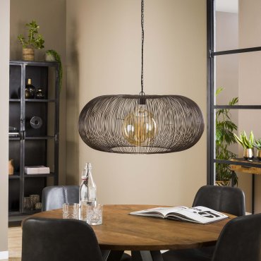 Vico Copper Twist - Hängeleuchte - Ø 70 x 150 cm - Kupfer