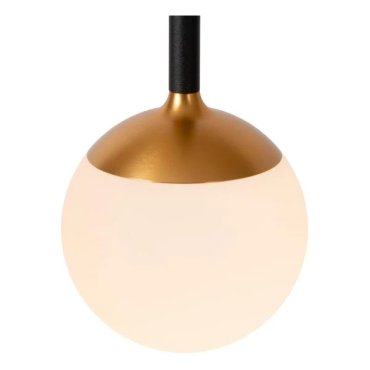 Lucide Calina - Hängeleuchte - Ø 69,9 x 169,3 cm - 12 x 7,7W dimmbare LED inkl. - schwarz