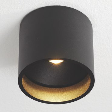 Artdelight Orleans - Deckenleuchte - Ø 11 x 10 cm - 7W dimmbare LED inkl. - schwarz