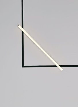 VK Lighting Kona - magnetisches Schienensystem - Schienenstrahl - 120 x 3 x 8,3 cm - 27W dimmbar LED inkl. - schwarz