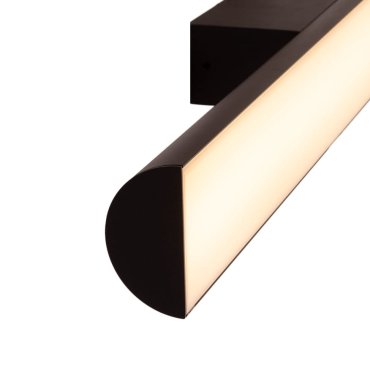 Maxlight Tampa - Deckenleuchte - 180 x 6 x 8,3 cm - 54W LED inkl. - IP44 - schwarz