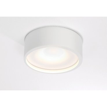 Artdelight Orlando - Deckenleuchte - Ø 14 x 5 cm - 10W dimmbare LED inkl. - weiß