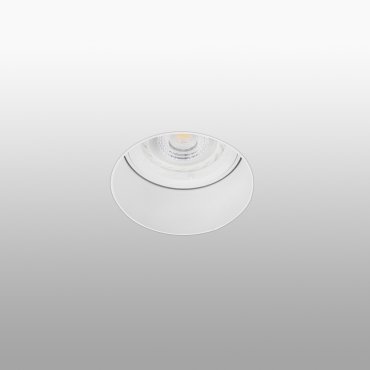 Faro Fresh Trimless - Einbauspot - Ø 120 mm, Ø 90 mm Einbaugröße - mattweiß