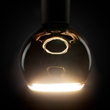 Segula LED-Lampe - Schwimmendes Billard - Ø 12,5 x 16,5 cm - E27 - 4W dimmbar - 2200K - schwarz