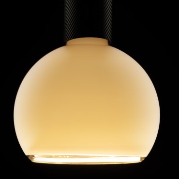 Segula LED Lampe - Floating Billard - Ø 15 x 18,5 cm - E27 - 4W dimmbar - 2200K - weiß