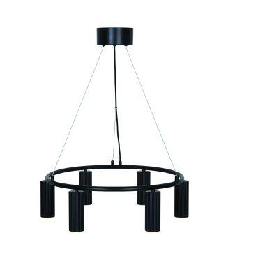 Nordlux Vico chandelier - Hängelampe - Ø 53,4 x 217 cm - schwarz