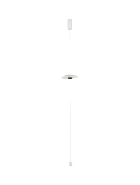 Nova Luce Olea - Hängelampe - 35 x 390 x 10 cm - 16W dimmbar LED inkl. - Sand weiß