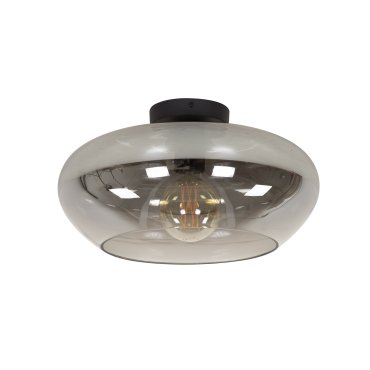 Vico Elevate Glass - Deckenleuchte - Ø 40 x 22 cm - Rauchglas