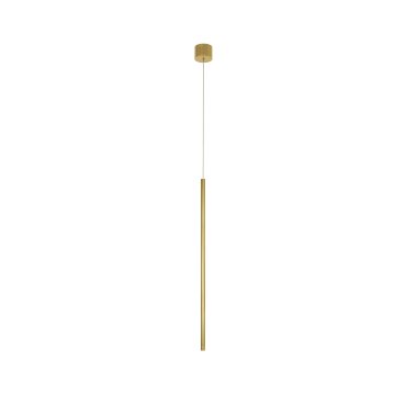 Nova Luce Elettra - Hängeleuchte - Ø 1,5 x 200 cm - 5W LED inkl. - Messing gold