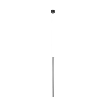 AUSSTELLUNGSSTÜCK - Nova Luce Elettra - Pendelleuchte - Ø 1,5 x 200 cm - 5W LED inkl. - Sand schwarz