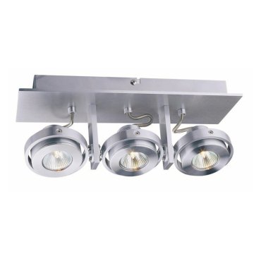 Artdelight Meist - Aufbaustrahler 3L - 34,5 x 11,5 x 15 cm - Aluminium