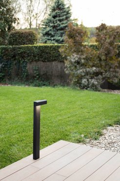 Faro Balic - Gartenleuchte - 15 x 8 x 58 cm - 8W LED inkl. 2700/3000/4000K - IP65 - schwarz
