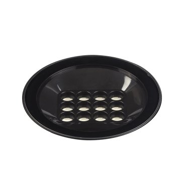 Faro Tras 25 - Außenbodenstrahler mit 13º Abstrahlwinkel - Ø 20 x 25 x 5,6 cm - 25W LED inkl. - IP67 - schwarz