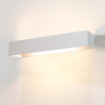 Artdelight Mainz XL - Wandleuchte - 50 x 10 x 7 cm - 2 x 6,3W dimmbare LED inkl. - weiß