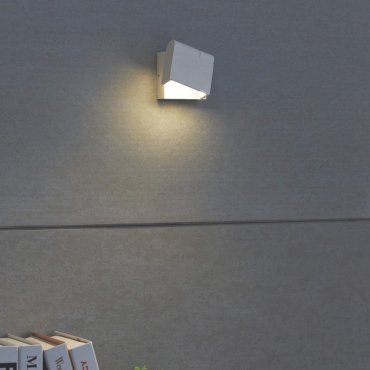 Artdelight Kapo - Wandleuchte - 8 x 5,3 x 11 cm - 6W dimmbare LED inkl - weiß