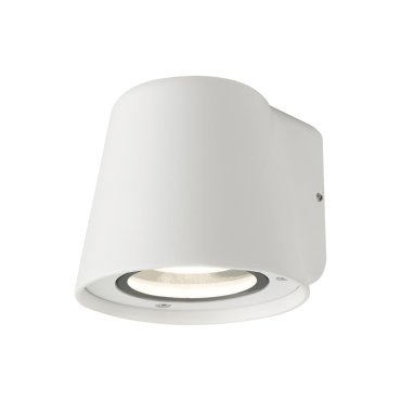 VK Lighting Teichos - Außenwandleuchte - 10 x 11 x 9 cm - IP54 - weiß