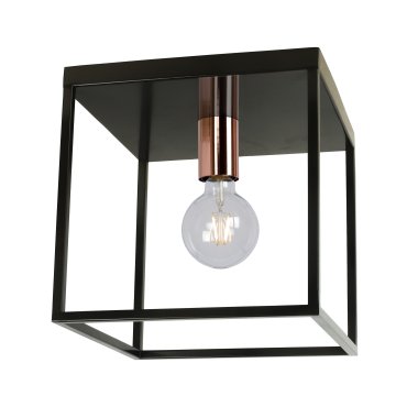Lucide Arthur - Deckenleuchte - 25 x 25 x 25 cm - schwarz