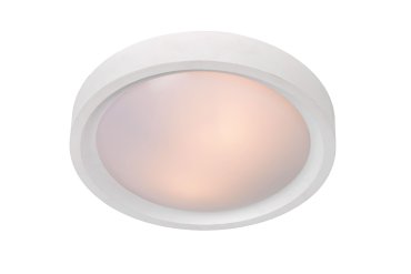 Lucide Lex - Deckenleuchte - Ø 33 x 10 cm - weiß