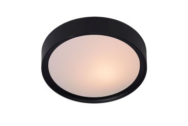Lucide Lex - Deckenleuchte - Ø 25 x 7 cm - schwarz