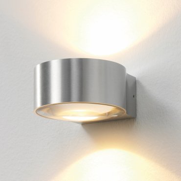 Artdelight Hudson - Wandleuchte - 10,5 x 11,8 x 6,5 cm - 2 x 4W dimmbare LED inkl. - IP54 - Aluminium