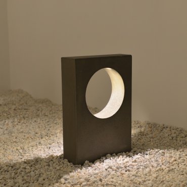 VK Lighting Logia - Gartenleuchte - 40 x 20 x 49 cm - 6.5W LED inkl. - IP65 - grau