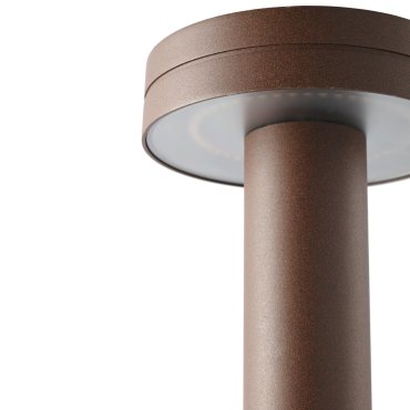 Faro Espot - gartenlampe - Ø 16 x 60 cm – 9W LED inkl. – IP65 – rostbraun
