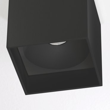 Artdelight Brock - Deckenleuchte - 10 x 10 x 10 cm - 7W dimmbare LED inkl. - schwarz