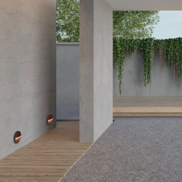 Nova Luce Rodix - Außenwandleuchte - Ø 16 x 3,1 cm - 5W LED inkl. - IP54 - corten